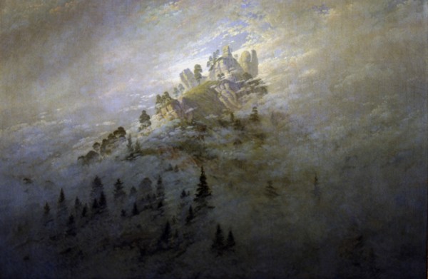 'Morning Mist on the Mountain', 1808, by Caspar Friedrich.