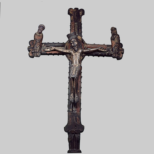 Calvary with the Virgin and Saint John called Tragó de Noguera.