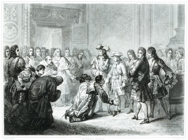 The Duke of Anjou, Philip V of Bourbon (1683-1746) declared King of Spain on 16 November 1700, en?