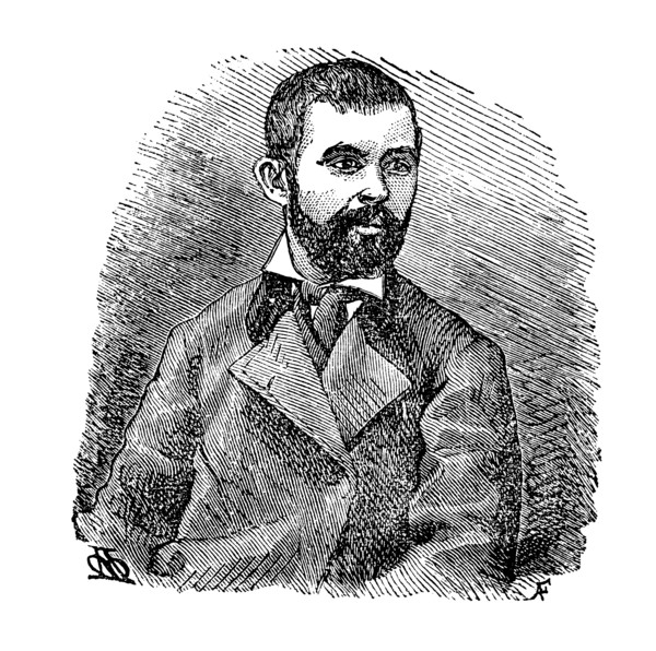 Carmel Navarro Llombart (1848-1893), called 'Constanti Llombart'. Radical Valencian writer. Drawi?