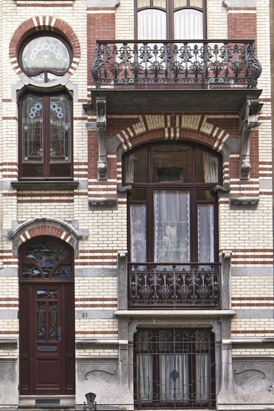 Mison Kwachet, 51 Rue Van Campenhout, Brussels, Belgium, (1901), c2014-2017. Artist: Alan John Ainsworth.