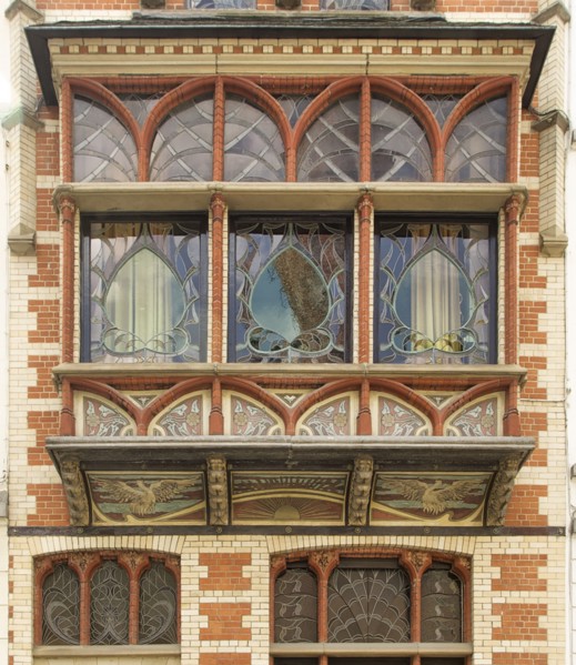 35 Rue le Correge, Brussels, Belgium, (1898), c2014-2017. Artist: Alan John Ainsworth.