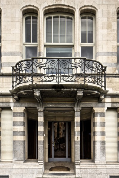 Hotel Deprez-Van de Velde, 3 Av. Palmeston, Brussels, Belgium, (1895-1896), c2014-2017. Artist: Alan John Ainsworth.
