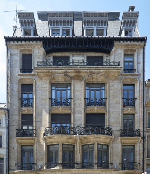 42-44 Rue Saint-Dizier, Nancy, (1903-1905), c2014-2017. Artist: Alan John Ainsworth.