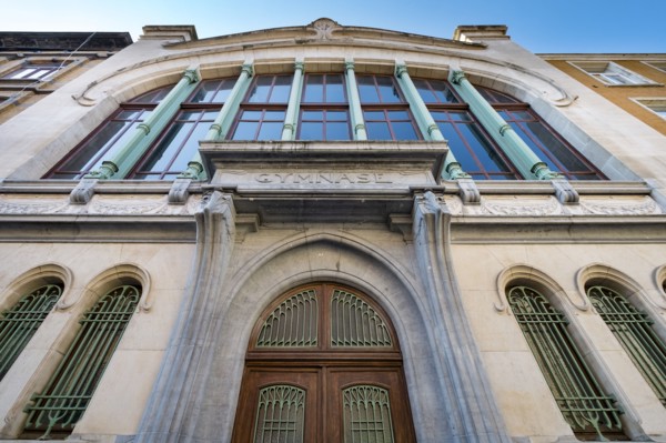 Ecole Josaphat, facing 30 Rue de la Ruche, (1907), c2014-2017. Artist: Alan John Ainsworth.