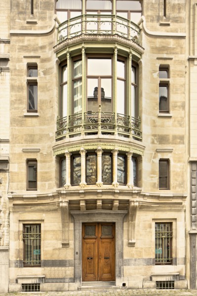 Hotel Tassel, Rue Paul Emile Janson, (c1893-94), c2014-2017. Artist: Alan John Ainsworth.