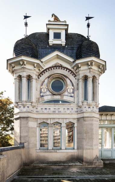 Chateau Delune, 86 Avenue Franklin Roosevelt, Brussels, Belgium, c2014-2017.  Artist: Alan John Ainsworth.