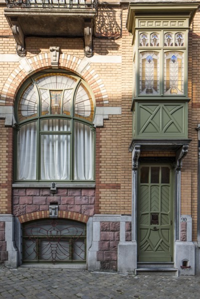 Maison Langbehn, 90-92 Rue Renkin, (1901), c2014-2017. Artist: Alan John Ainsworth.