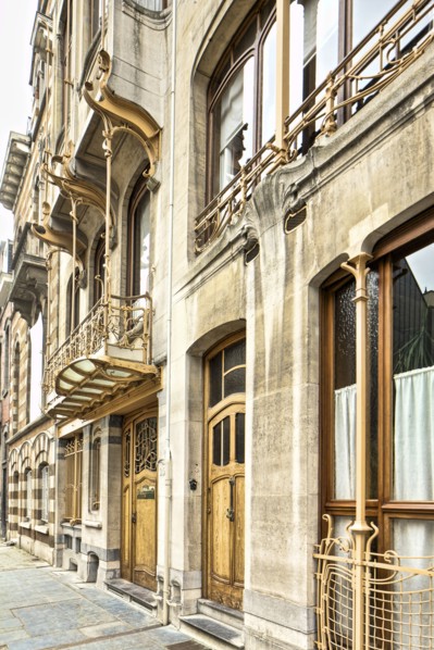 Maison-Atelier Horta (Horta Museum), 23-25 Rue Americaine, Brussels, Belgium, c2014-2017. Artist: Alan John Ainsworth.