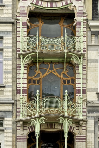 Maison St. Cyr, 11 Square Ambiorix, Brussels, Belgium, (1900), c2014-2017. Artist: Alan John Ainsworth.