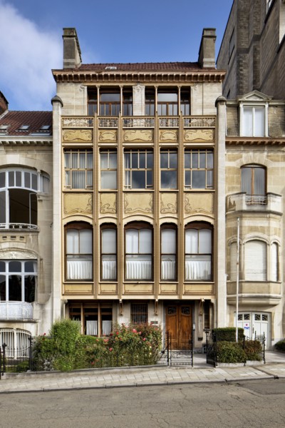 Hotel van Eetvelds, Av. Palmeston, Brussels, Belgium, (1895), c2014-2017. Artist: Alan John Ainsworth.