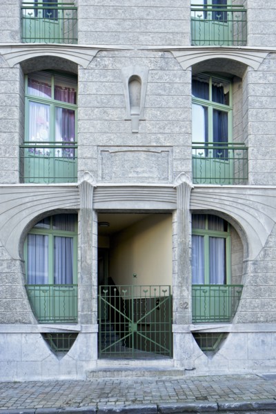 32-40 Rue Marconi, Brussels, Belgium, (1901), c2014-c2017. Artist: Alan John Ainsworth.