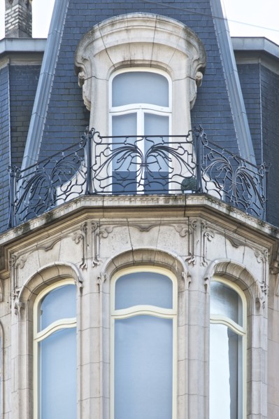 Hotel Vandenbroack,  Avenue Brugmann/Avenue Moliere, Brussels, Belgium, (1908), c2014-c2017. Artist: Alan John Ainsworth.