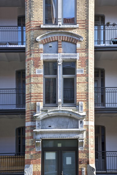 14-22 and 29-33 Rue Rodenbach, Brussels, Belgium, (1901), c2014-c2017. Artist: Alan John Ainsworth.