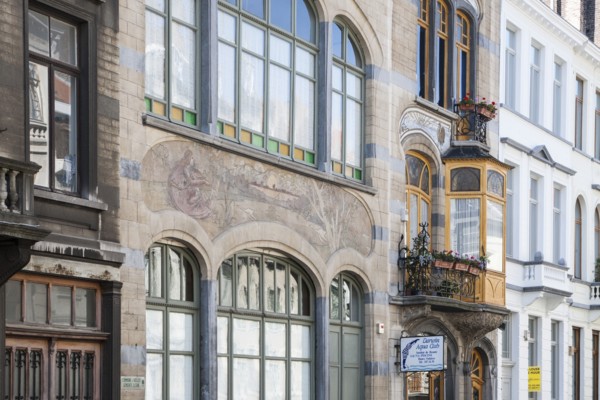 Maison-Atelier Louise de Hem, 15-17 Rue Darwin, Brussels, Belgium, (1902-1905), c2014-c2017. Artist: Alan John Ainsworth.