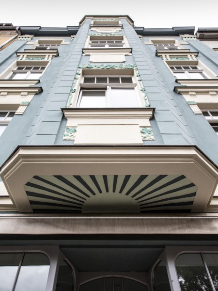 Jugenstil House, Graben 32, Weimar, Germany, (1904), 2018. Artist: Alan John Ainsworth.