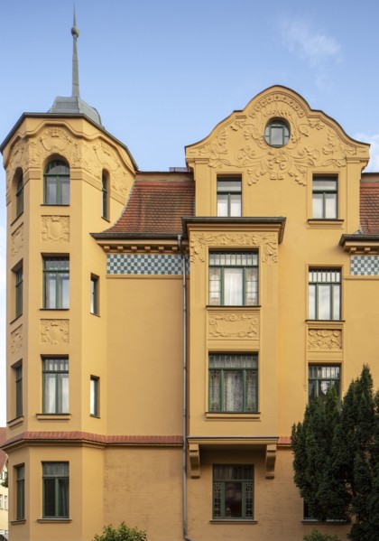 Art Nouvear residence, Abraham-Lincoln Strasse, Weimar, Germany, (c.1910), 2018. Artist: Alan John Ainsworth.