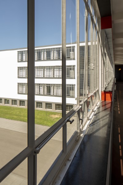 The Bauhaus building, Dessau, Germany, 2018.  Artist: Alan John Ainsworth.