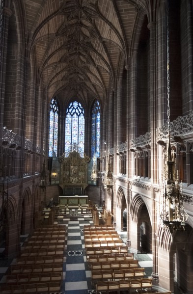UK, Liverpool, Liverpool Cathedral, 2009. Creator: Ethel Davies.