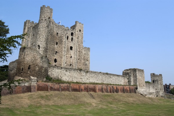 UK, Rochester, Rochester Castle, 2009. Creator: Ethel Davies.