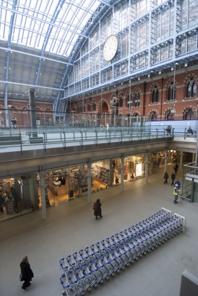 St Pancras Station, 2012. Creator: Ethel Davies.