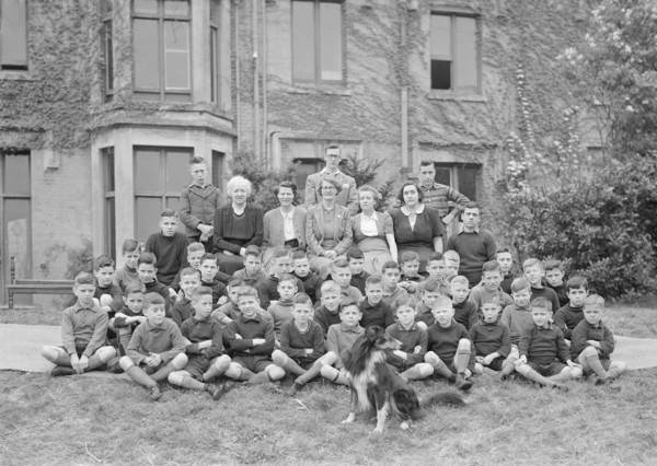 Group portrait, c1935.  Creator: Kirk & Sons of Cowes.