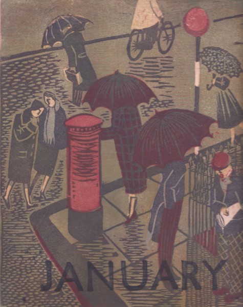 'January', 1951. Creator: Shirley Markham.