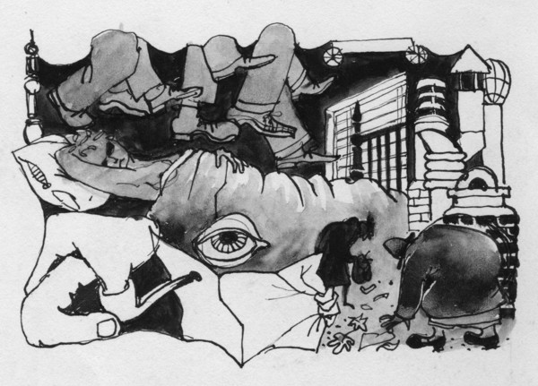 Surreal study, 1952. Creator: Shirley Markham.