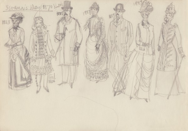 Historical costume, c1950. Creator: Shirley Markham.