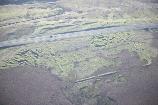 Rey Cross Roman temporary camp, County Durham, 2014