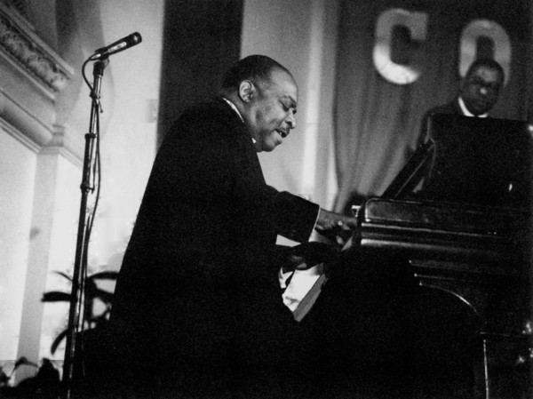 Count Basie on stage, Chatham, Kent, 1967.