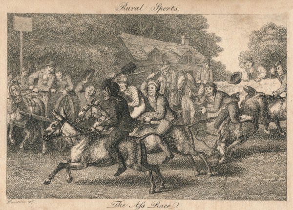 Rural Sports - The Ass Race', 1800.