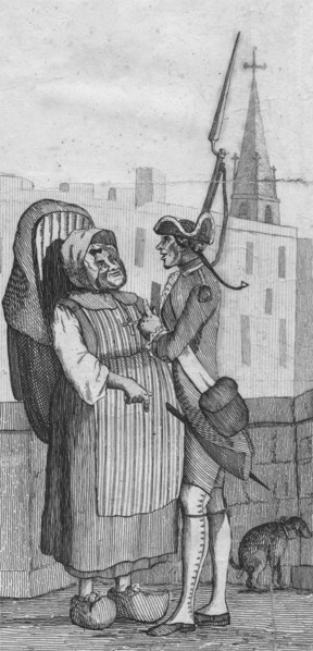 On the Pont Neuf', 1771.