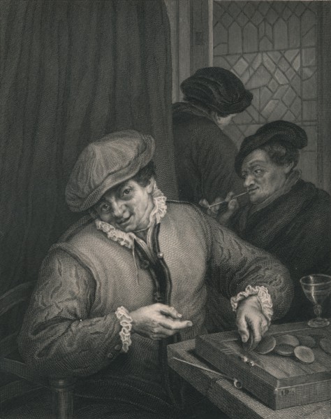 Trictrac', mid 17th century, (mid 19th century).