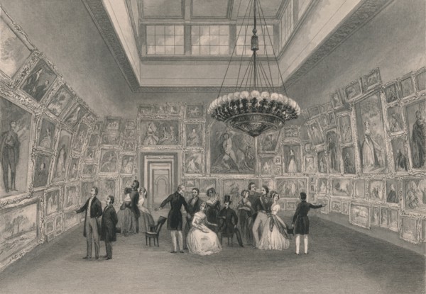 Exhibition of the Royal Academy. - Private View', c1844.