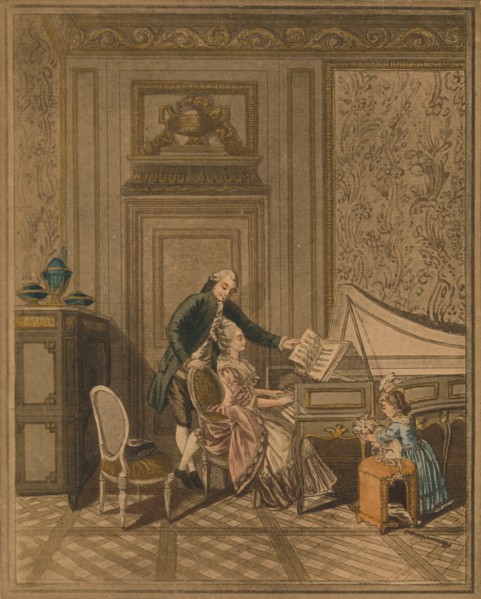 Le Lecon de Clavecin'.