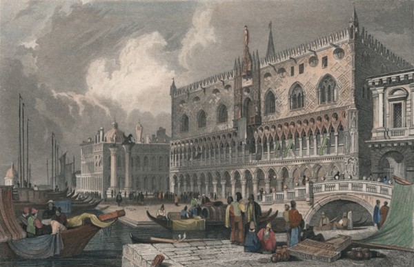 The Grand Canal & Doge's Palace, Venice', 1844.