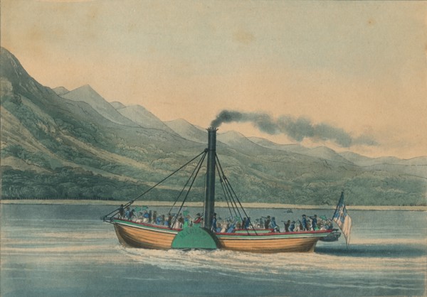 A Trip Up Loch Lomond', 1825.