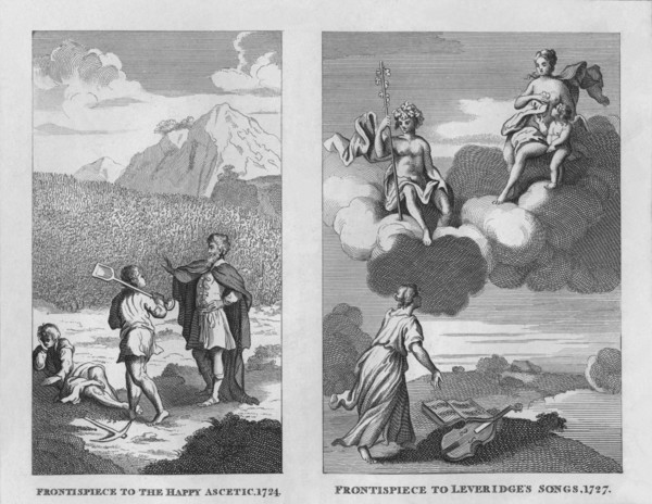 The Happy Ascetic, 1724, and Leveridge's Songs, 1727, (1809), (1827).
