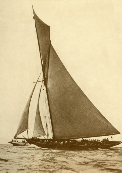 His Majesty's Yacht "Britannia', c1930.