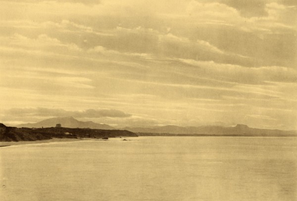 Biarritz - La Chaine des Pyrenees', c1930.
