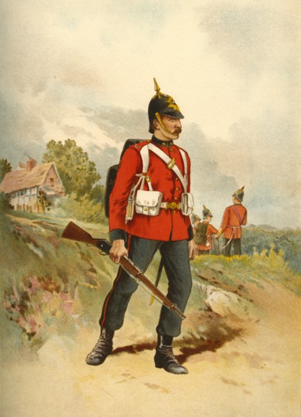 The 2nd - The Queen's (Royal West Surrey)', 1890.