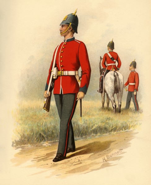 1st Battalion (West Melbourne) Victorian Infantry', 1890.