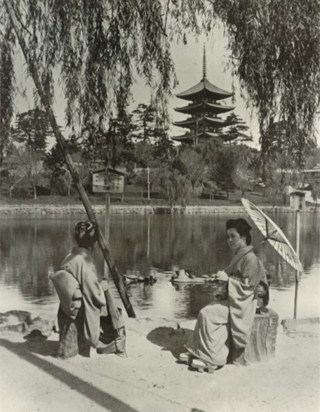 The Nara Pagoda', 1910.