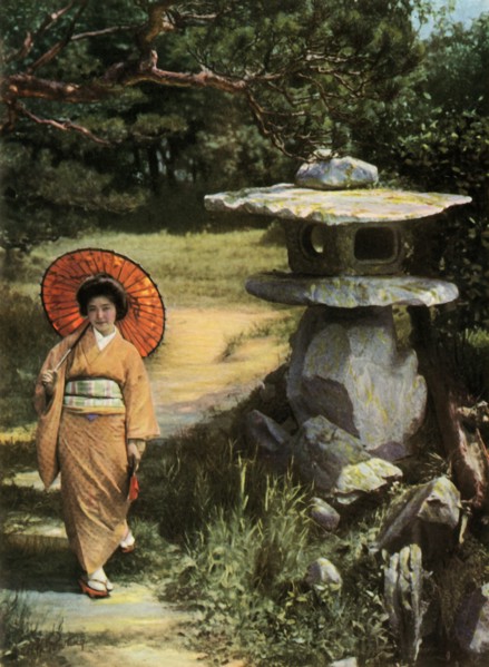 Passing the Lantern', 1910.
