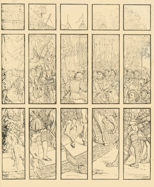 The Meeting of the Kings in the Golden Valley', 1883.
