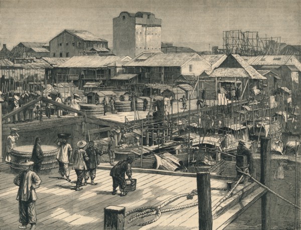 The Recent Riots at Canton', c1883.