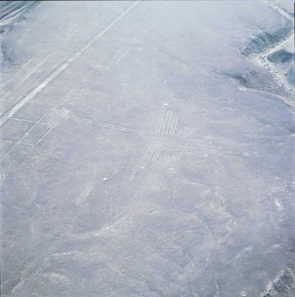 The Hummingbird, Nazca Lines, Ica, Peru, 2015.