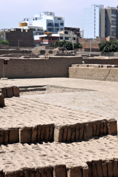 Huaca Pucllana Miraflores, Lima, Peru, 2015.