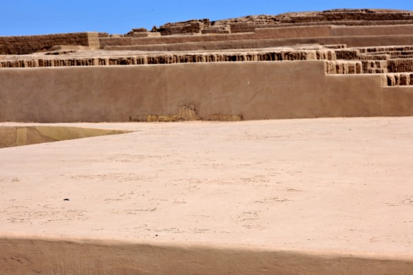 Huaca Pucllana Miraflores, Lima, Peru, 2015.